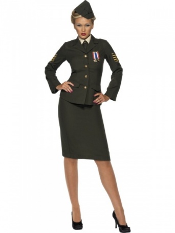 Női jelmez - Katonai hadnagy