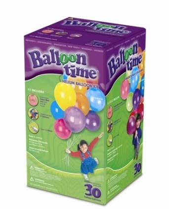 Balloon Time szett - 30 lufi + hélium