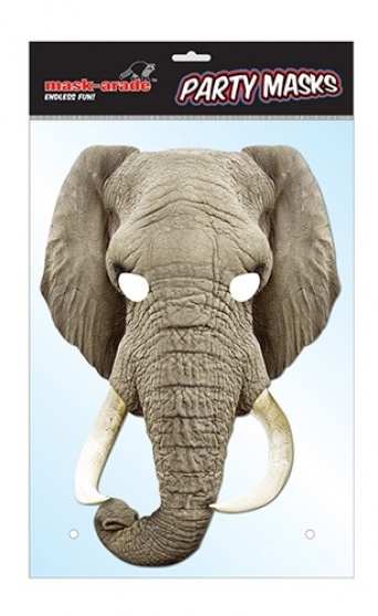 Papír maszk - Elefánt