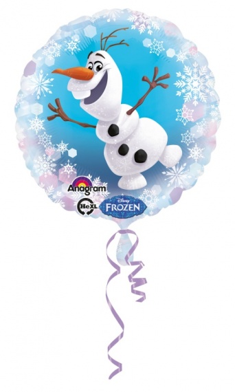 Fóliás Lufi standard - Frozen - Jégvarázs Olaf