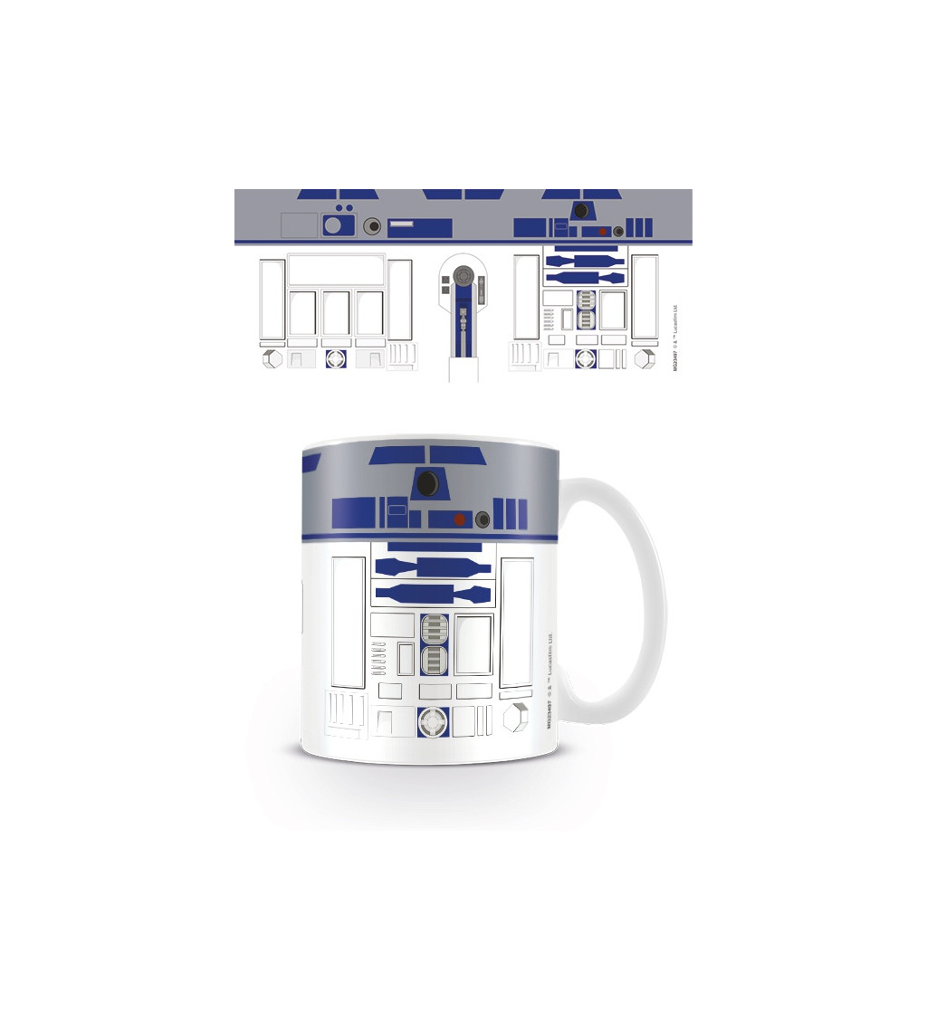 Star Wars kerámia bögre (R2-D2)
