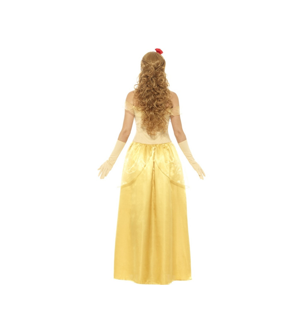 Hercegnő jelmez - sárga ruha