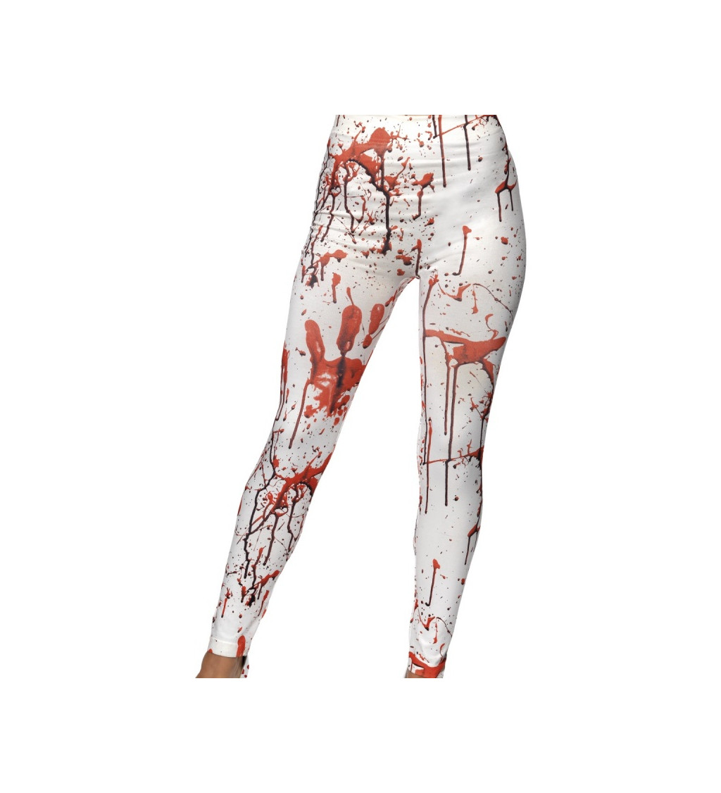 Fehér leggings - vér