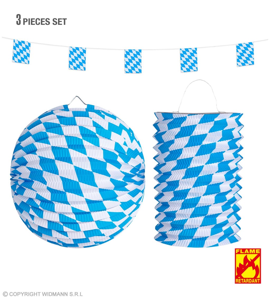 Oktoberfest lámpás füzér