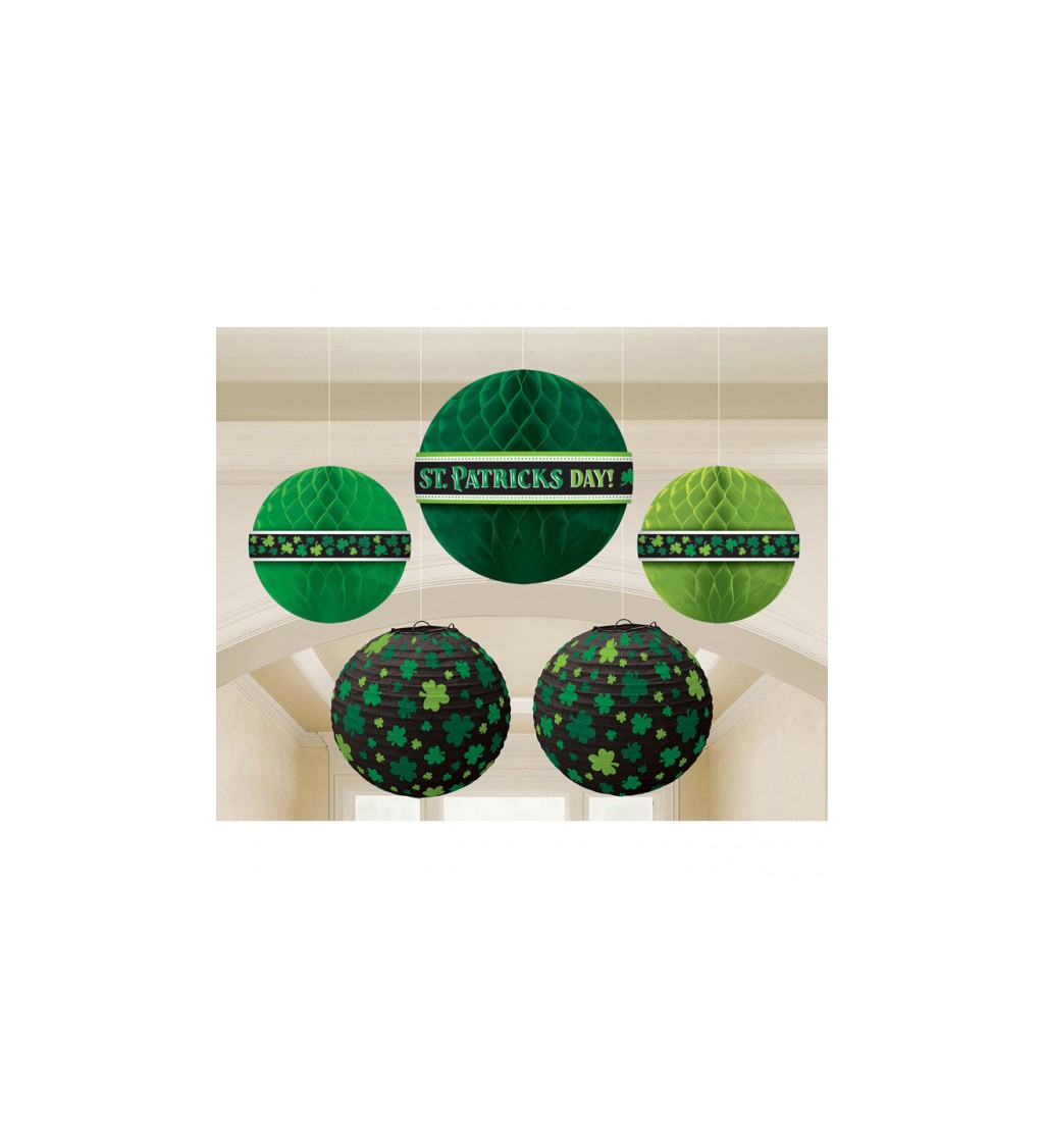 Papír golyók - Szent Patrik napi
