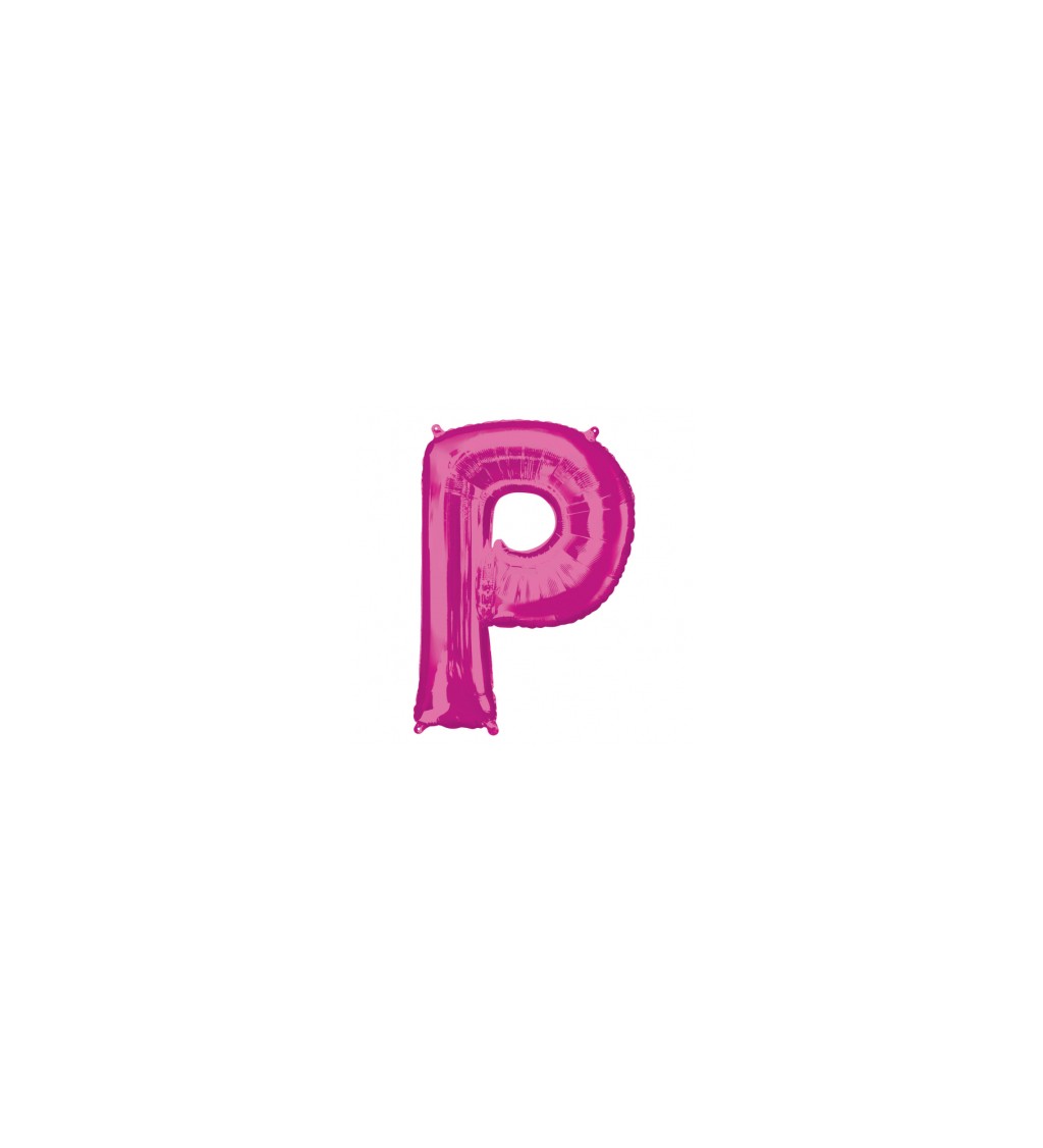 Rózsaszín fólia léggömb P