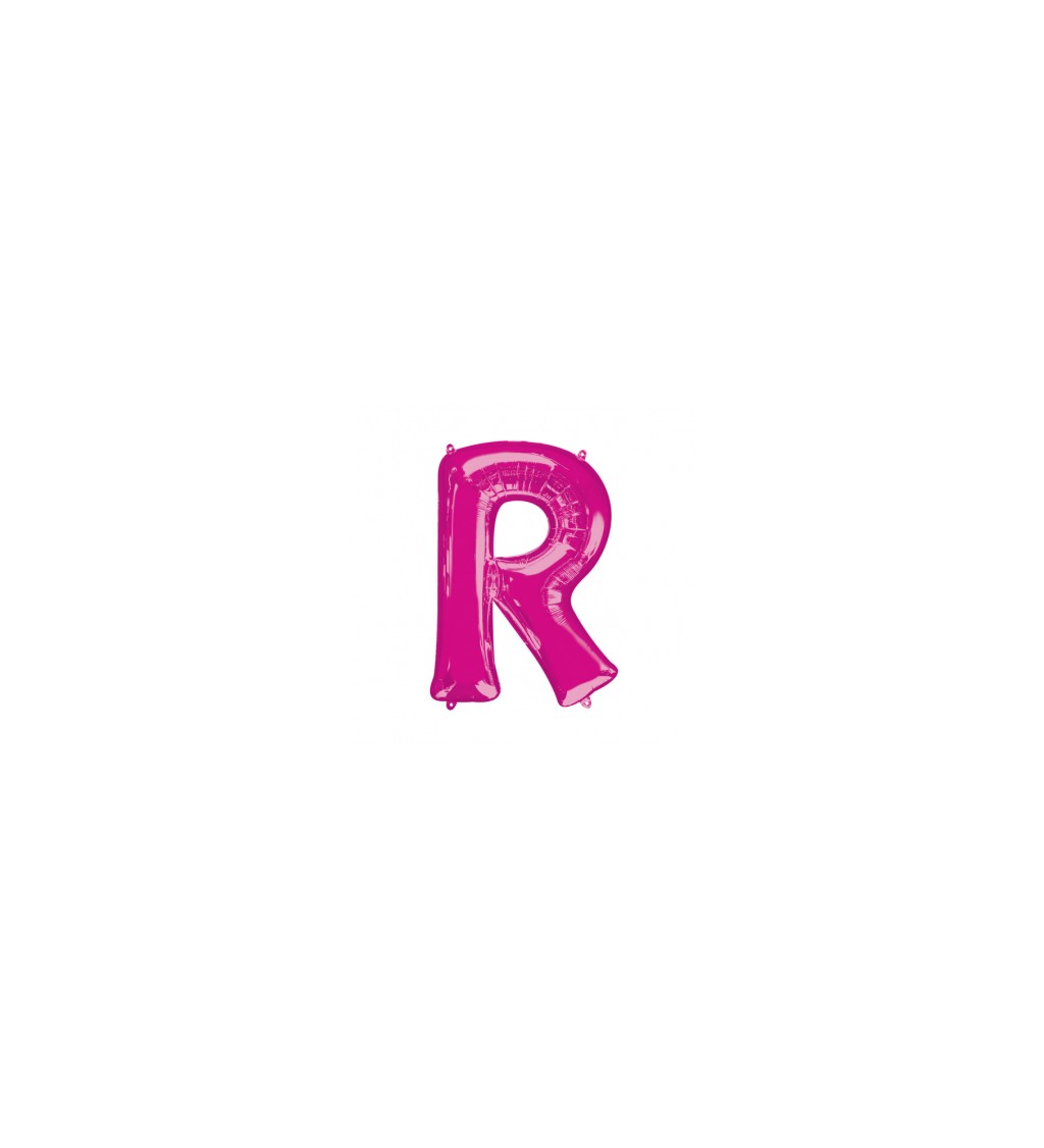 Rózsaszín fólia léggömb R
