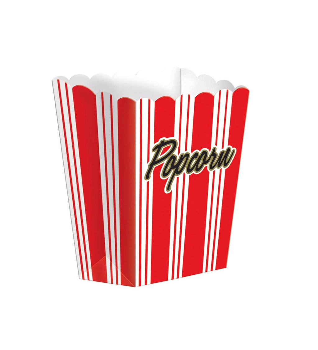 Popcorn hollywoodi doboz