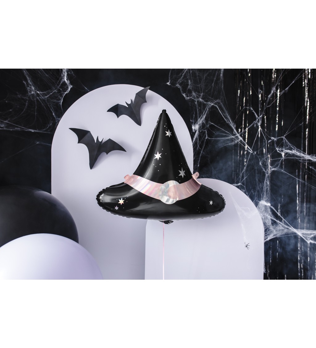 Fekete dekorációs függöny