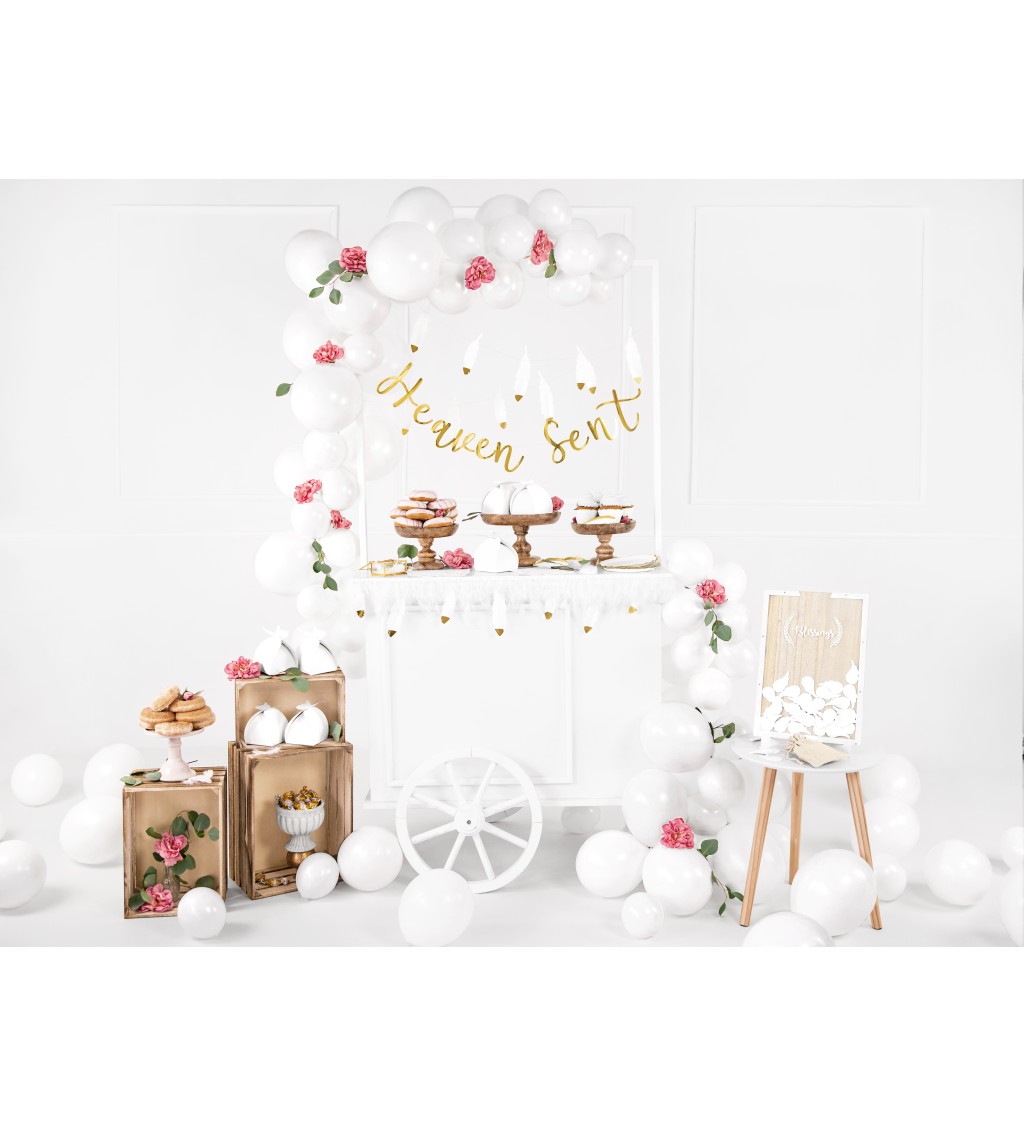 Fehér-arany tollak - füzér