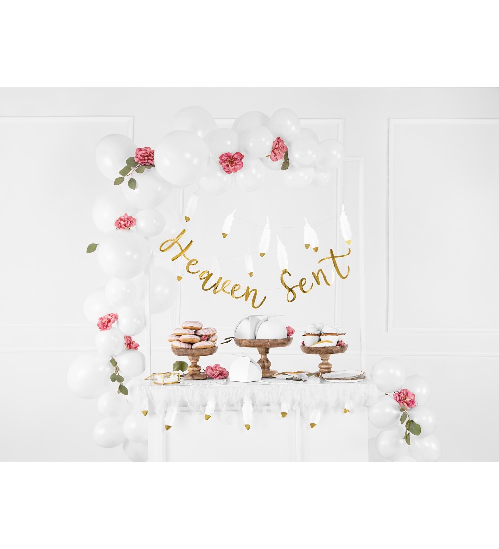 Fehér-arany tollak - füzér