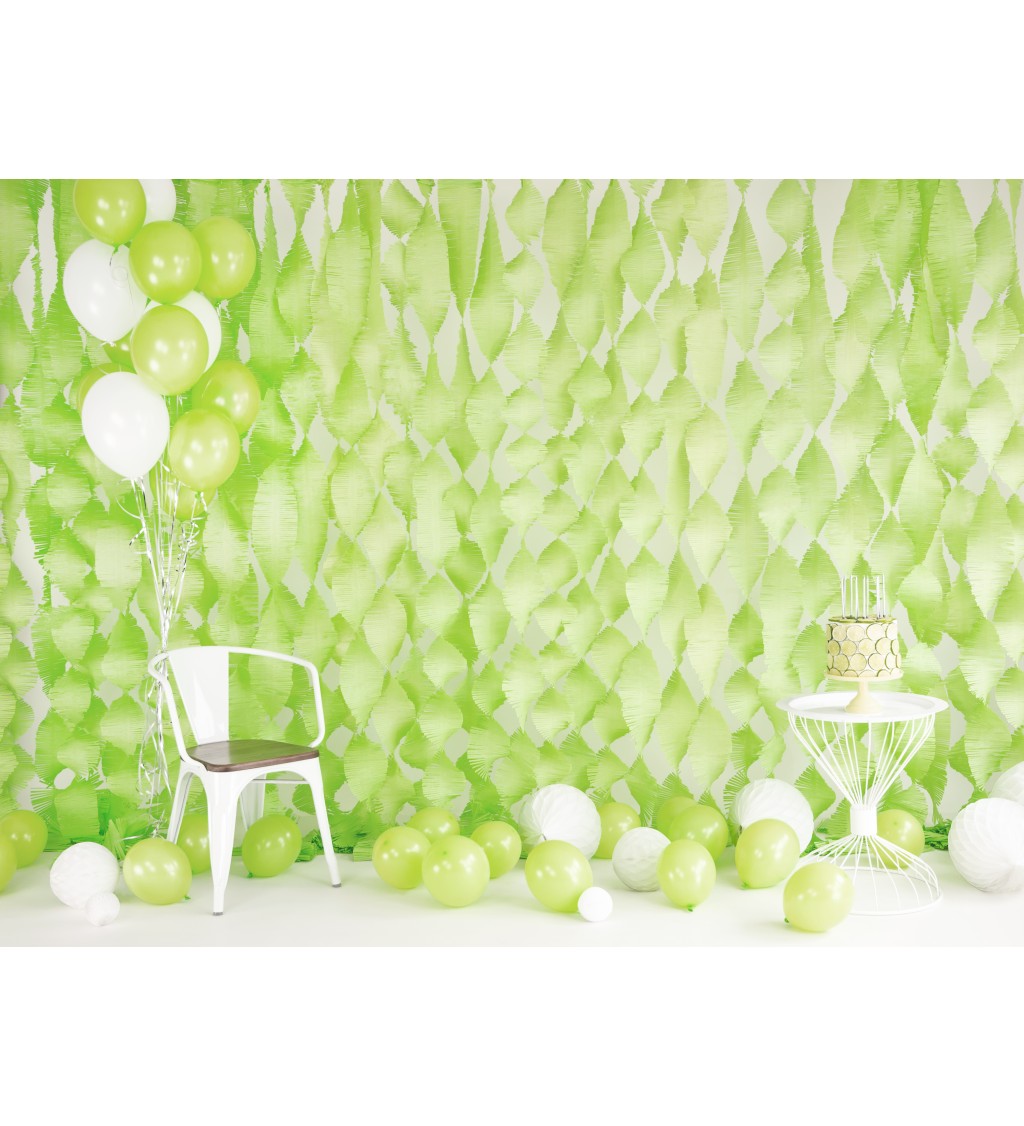 Fehér Dekorációs Papír Gömb III