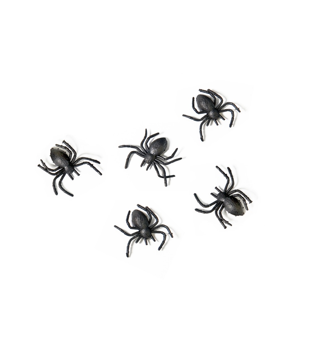 Dekoráció - Pókok (10 db)