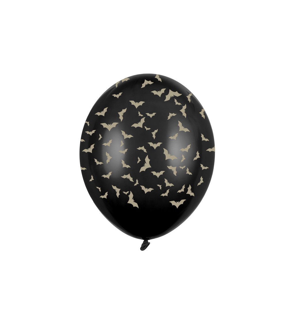 Balloon Bat - fekete 6 db