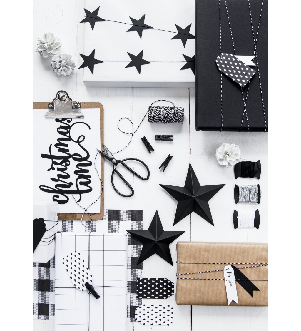 Fekete pékárukötöző zsineg