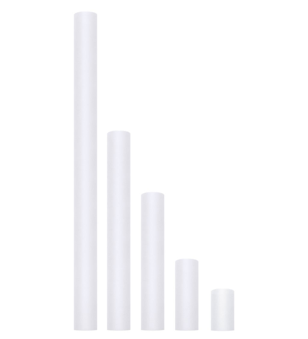 Fehér esküvői tüll - 0,8 m