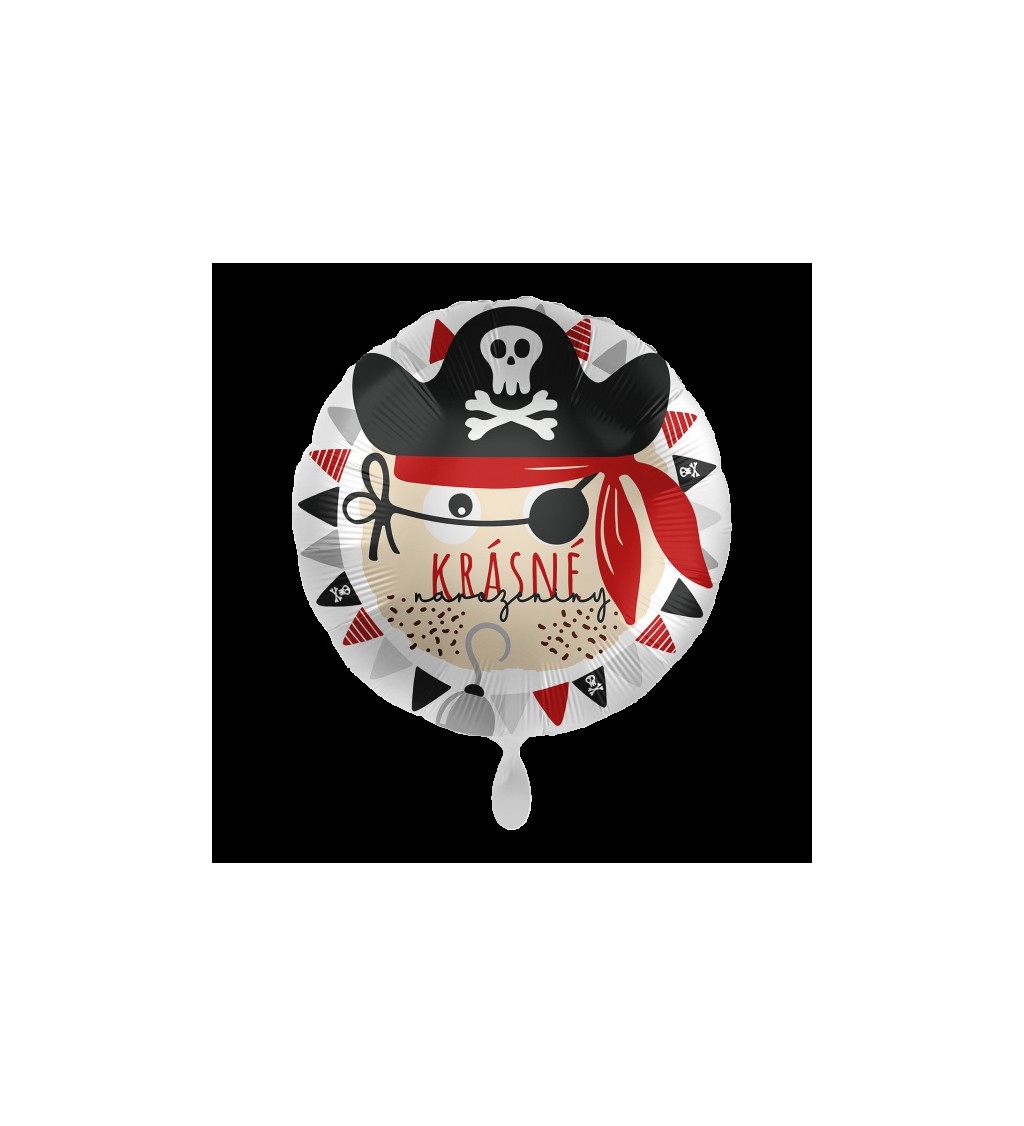 Kalóz léggömb - Szép szülinapot