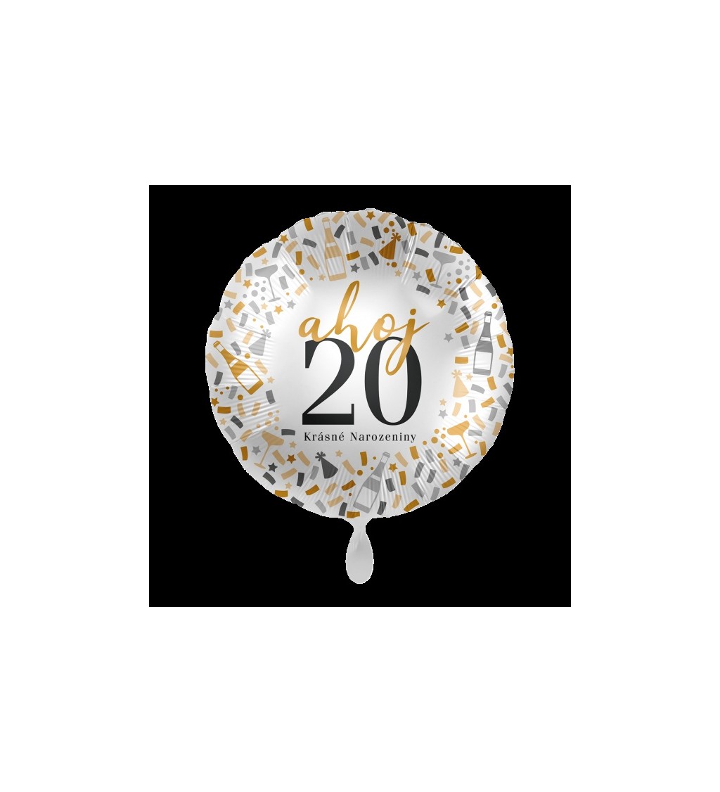 Léggömb– AHOJ 20 gyönyörű születésnapot