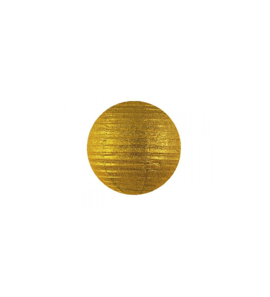 Szikrázó lámpa - nagyobb arany golyó