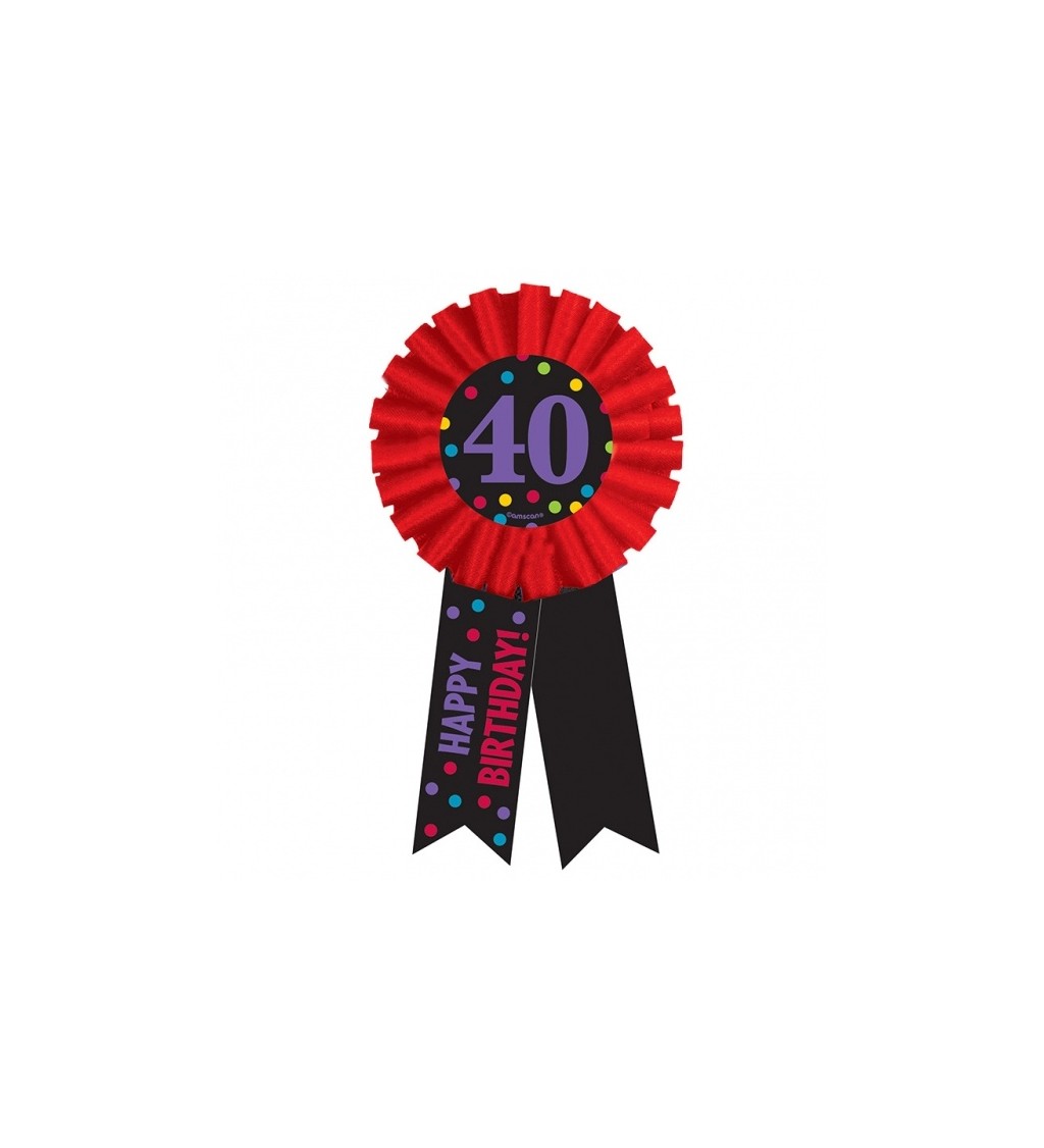 Születésnapi szalag - 40