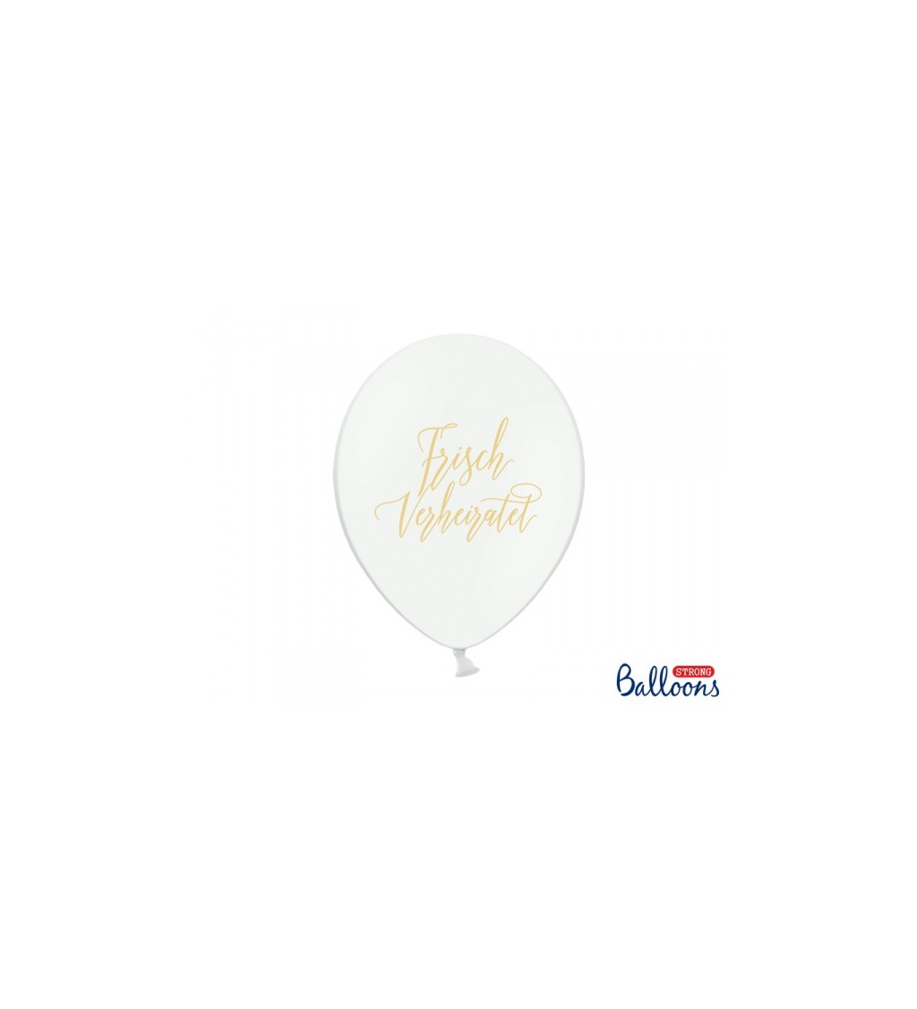 Balloons Frisch verheiratet, Hochzeit, Liebe, P