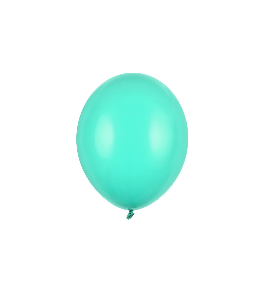 Latex lufi 27 cm menta, 10 db