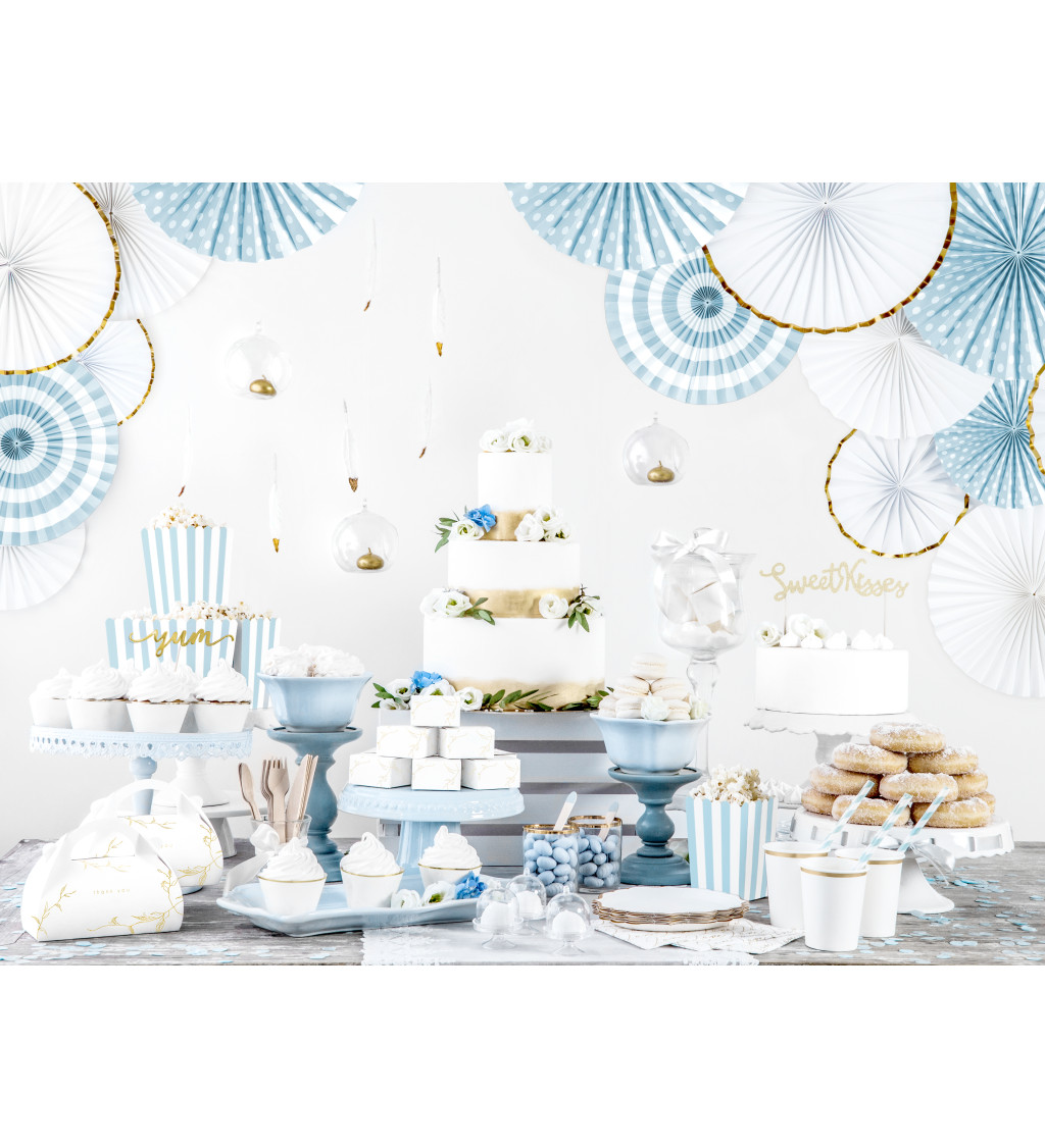 Fehér-arany poharak