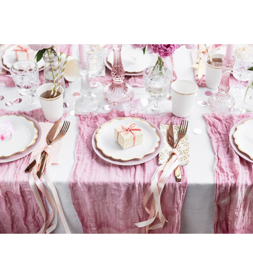 Fehér-arany poharak