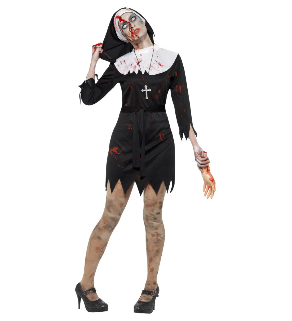 Zombie Nun II Halloween jelmez