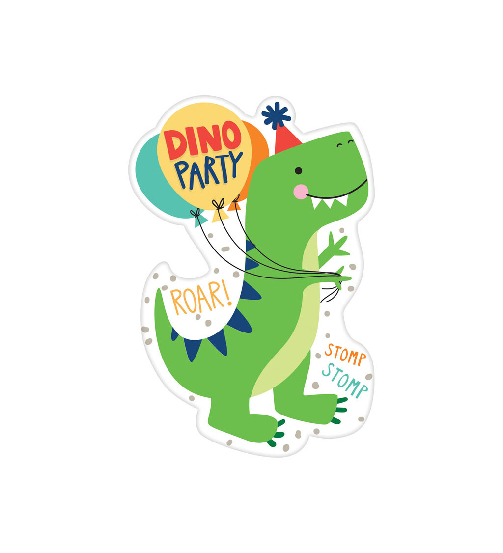 Dino Party - Meghívók