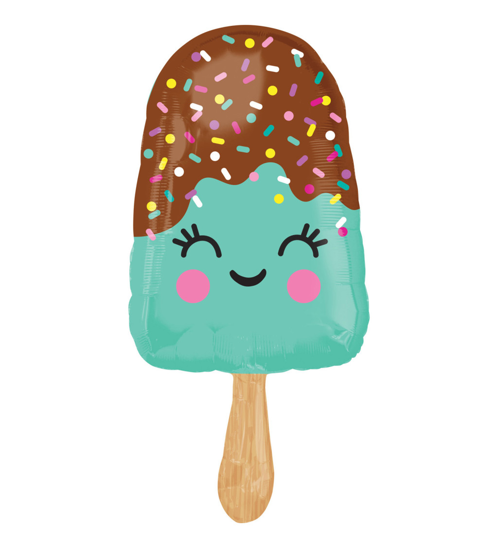 Popsicle fólia léggömb