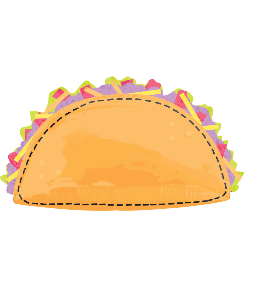 Fólia léggömb - Taco