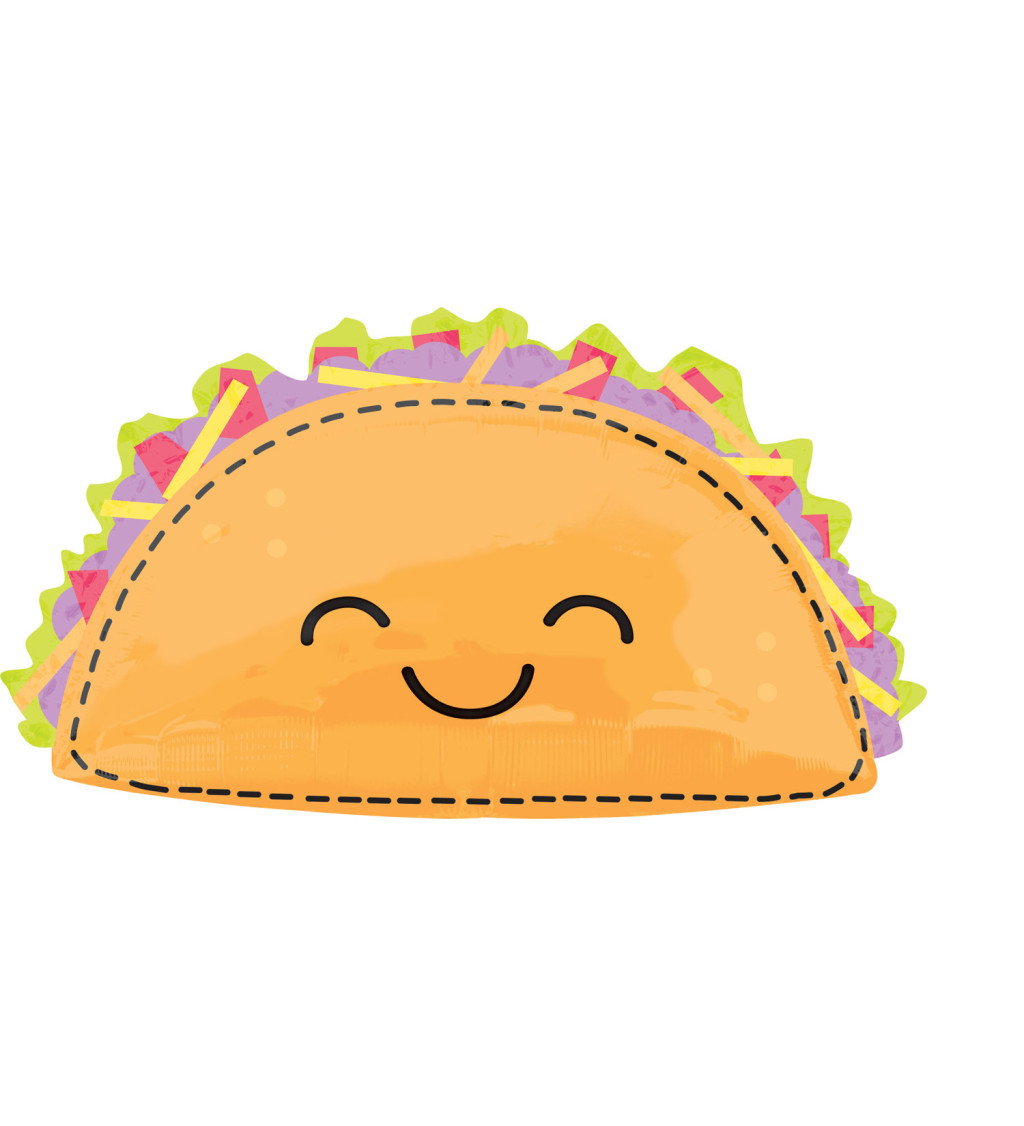 Fólia léggömb - Taco