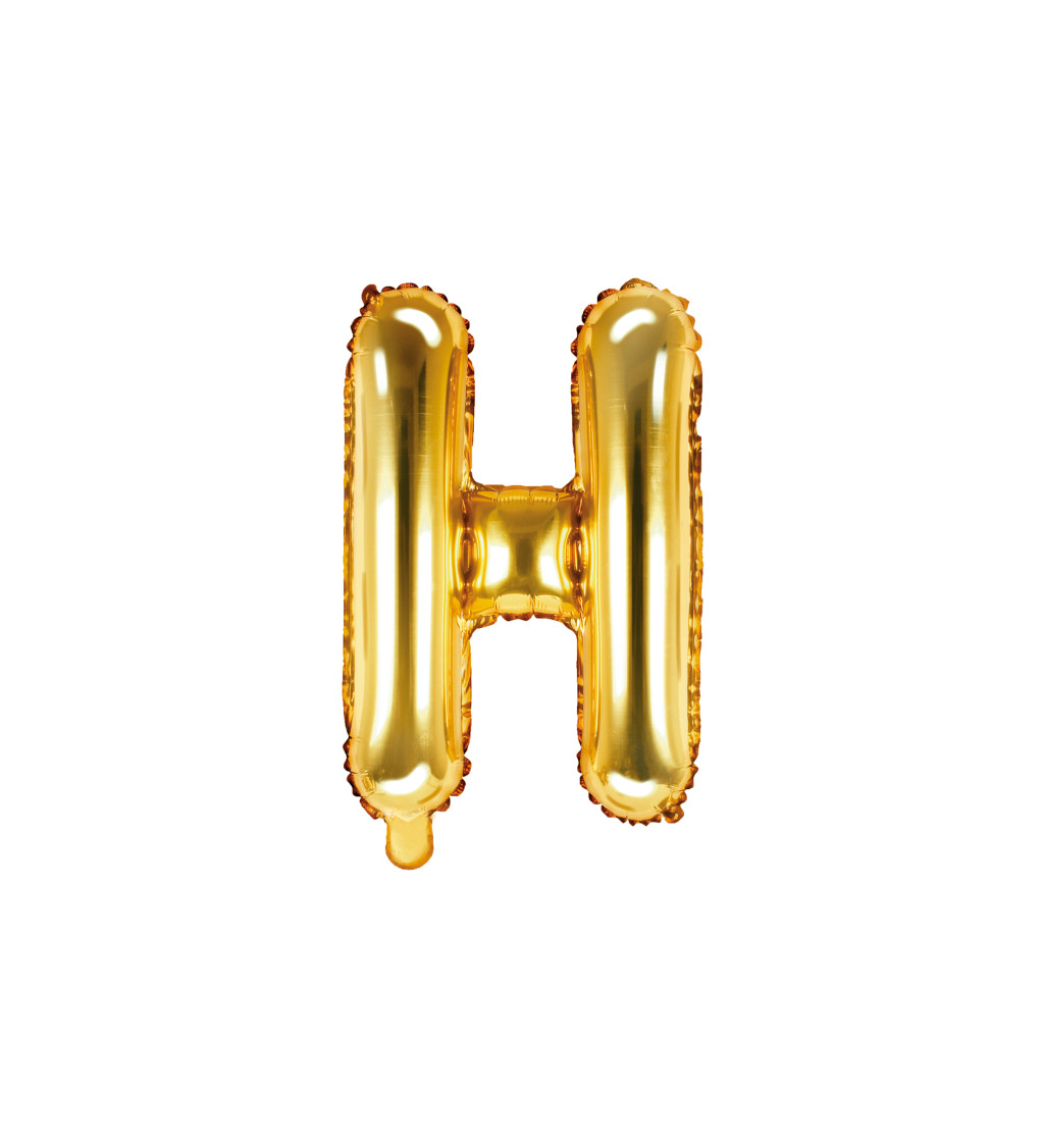 Fólia léggömb arany H