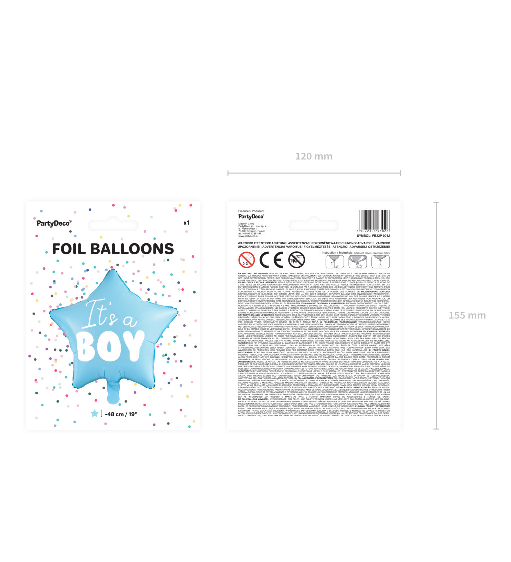 Ballon "It's a boy"