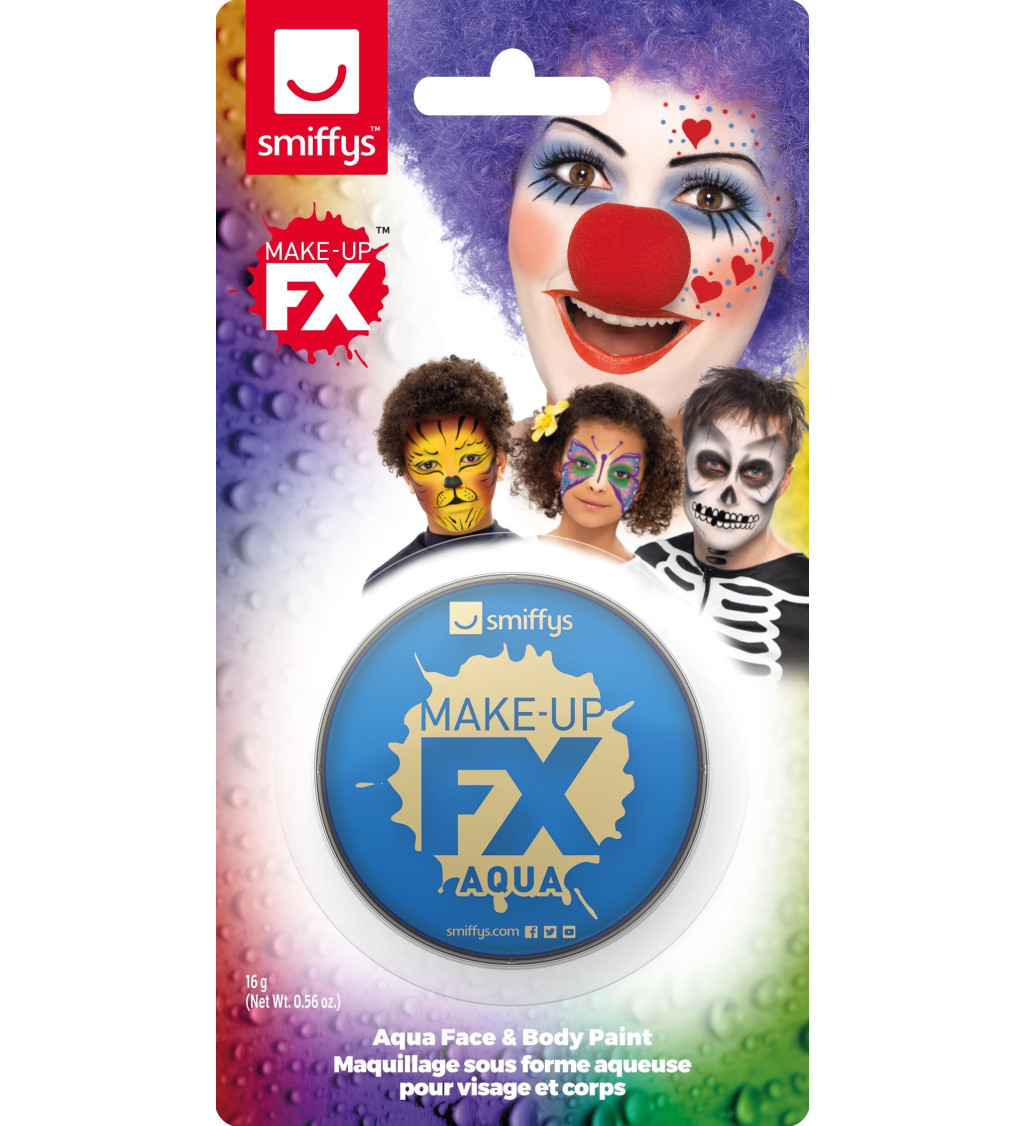 Kék arcfesték és testfesték