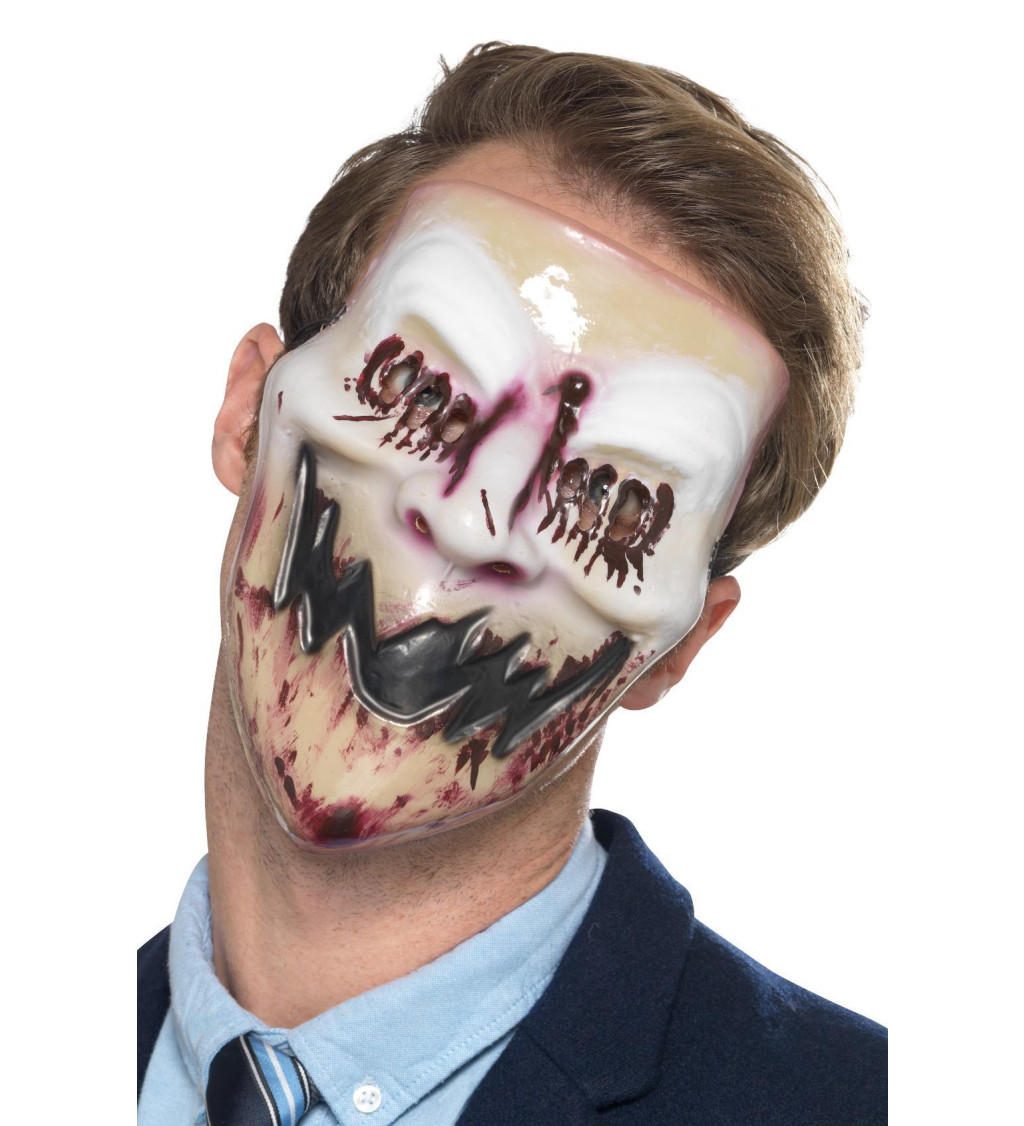 Véres Mosoly Halloween Maszk
