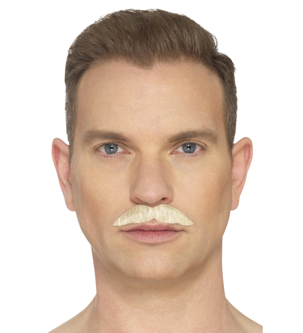 Ragasztható szőke bajusz