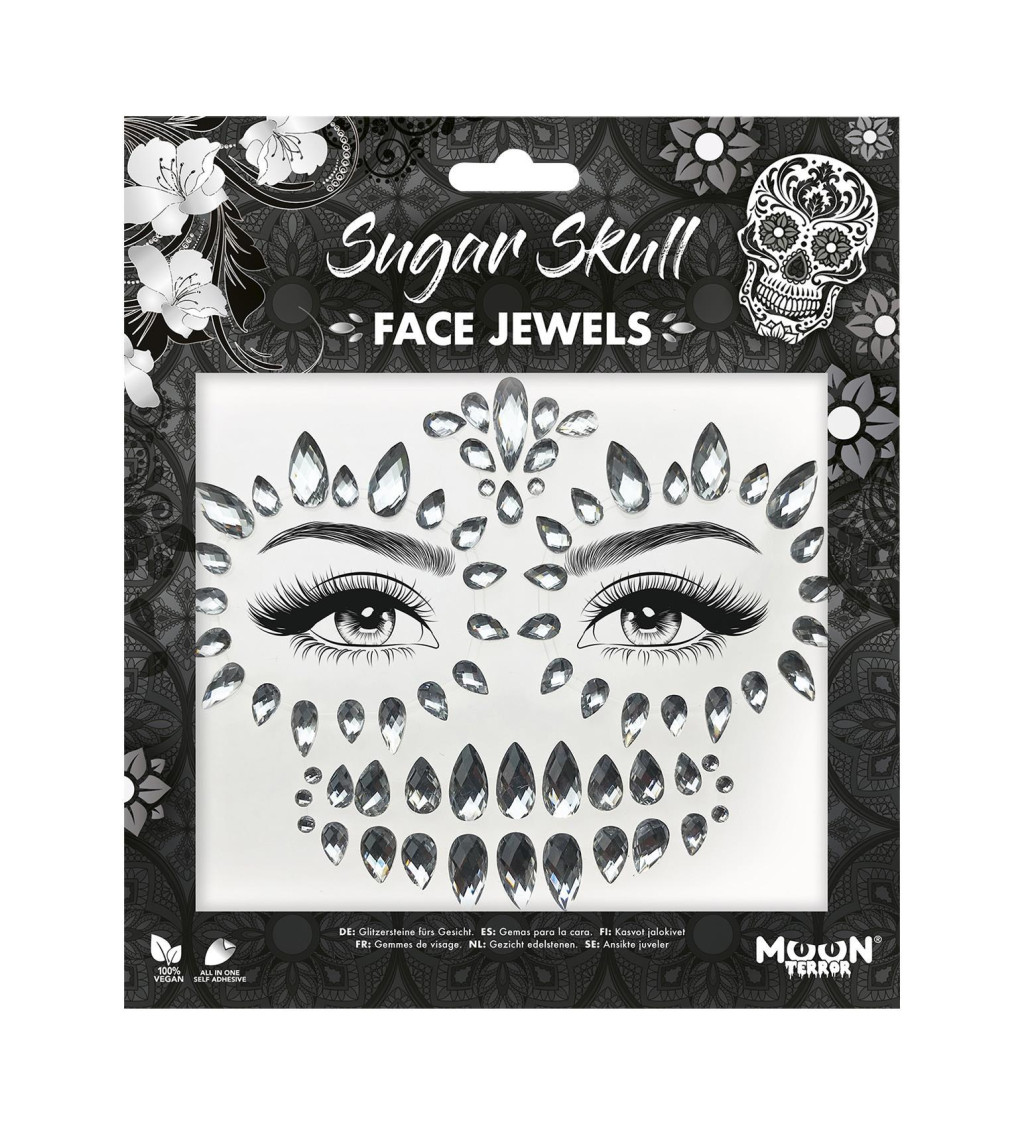 Sugar Skull Face Stones