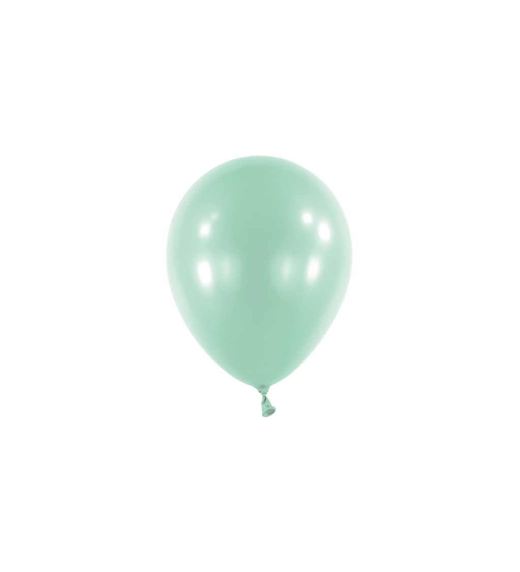 Latex lufi 27,5 cm menta, 50 db