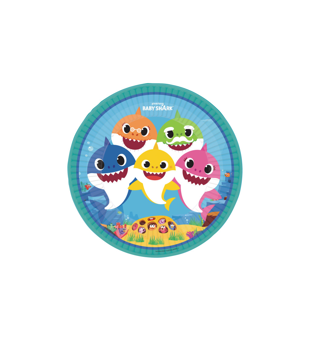 Baby shark tányérok