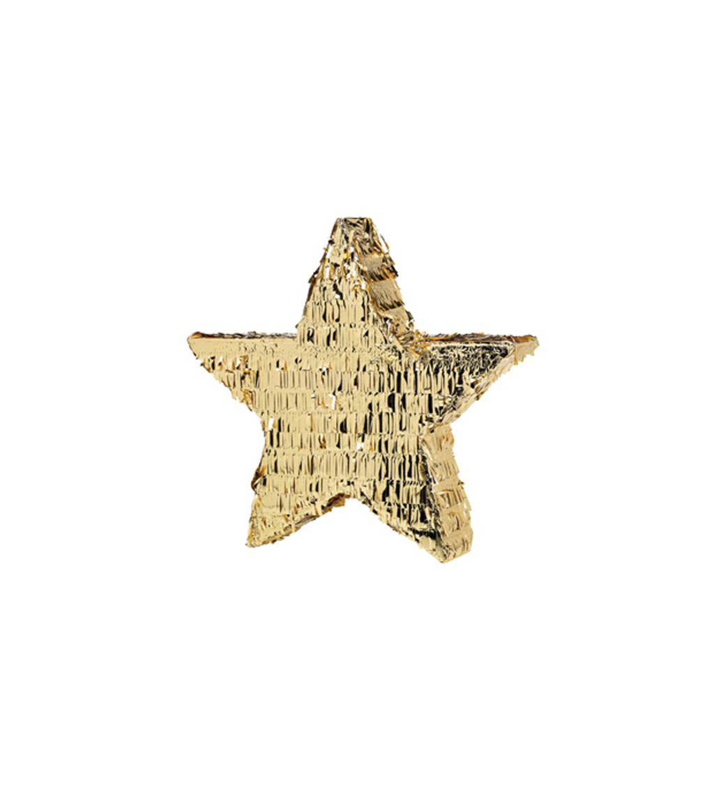 Gold Star Pinata