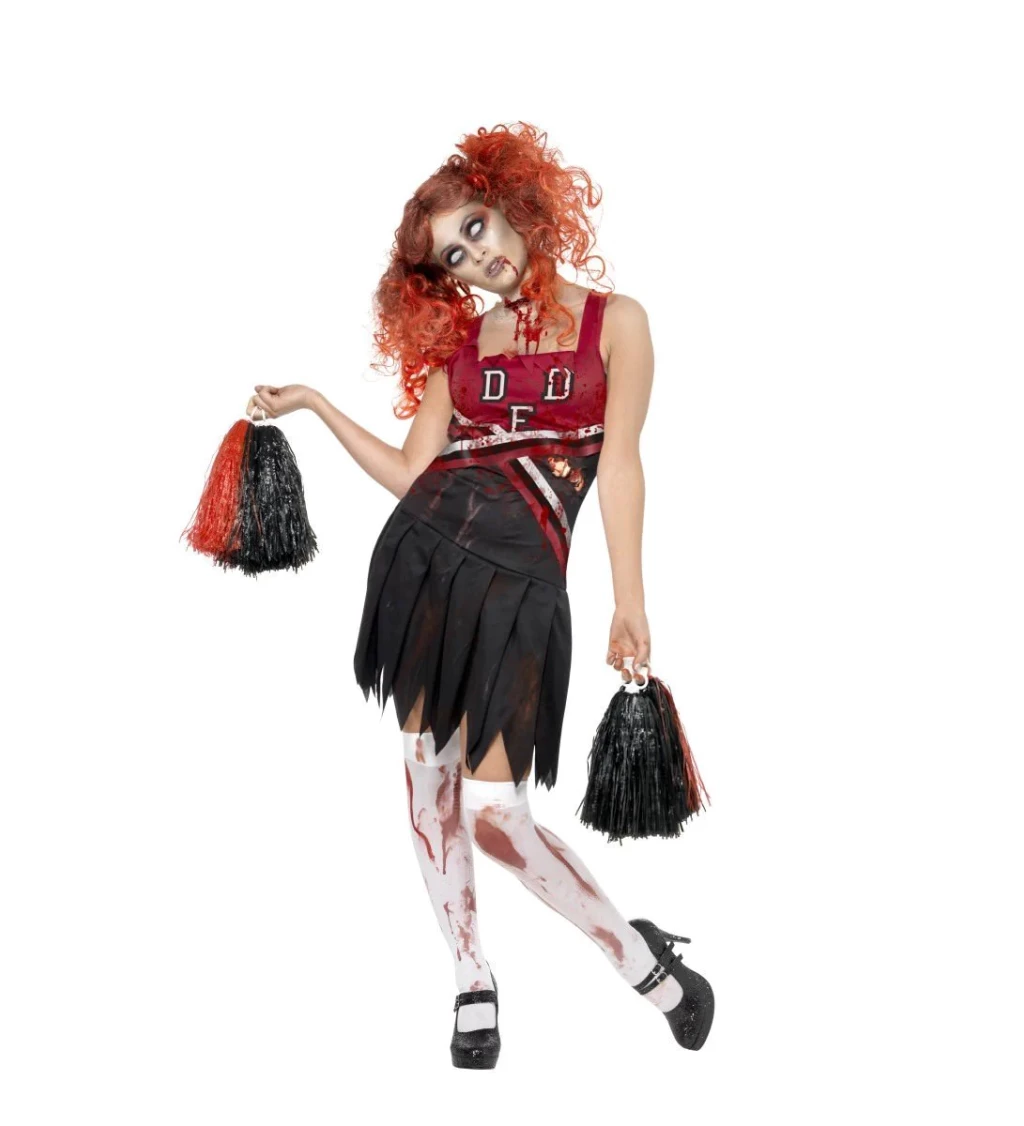 "Zombi High School Cheerleader" Halloween jelmez