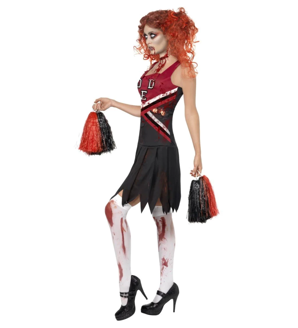 "Zombi High School Cheerleader" Halloween jelmez