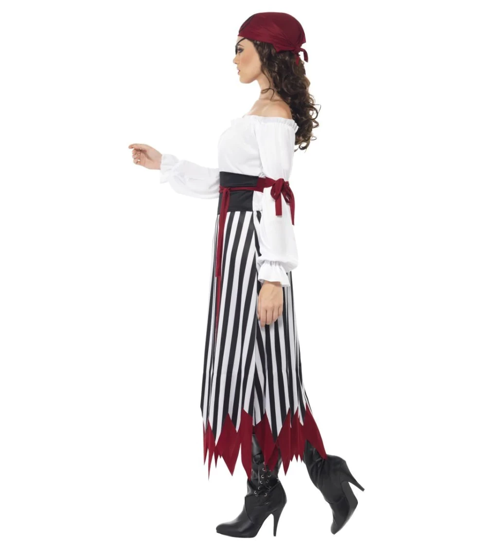 Női jelmez - Kalóznő, hosszú ruha