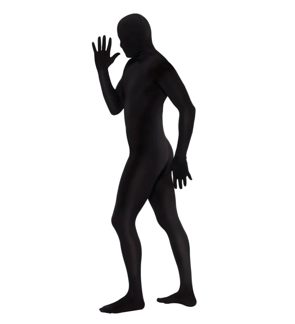 Unisex jelmez - Morphsuit, fekete