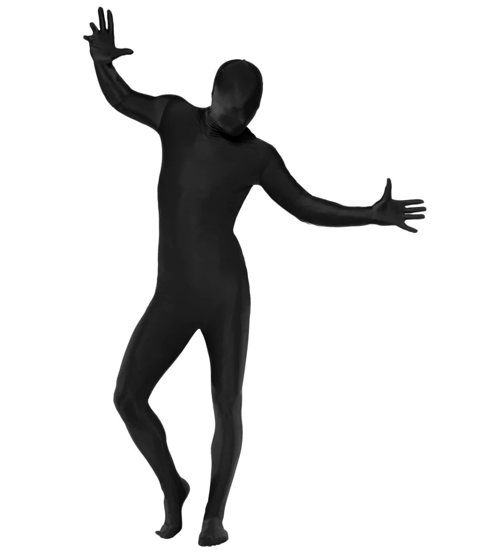 Unisex jelmez - Morphsuit, fekete