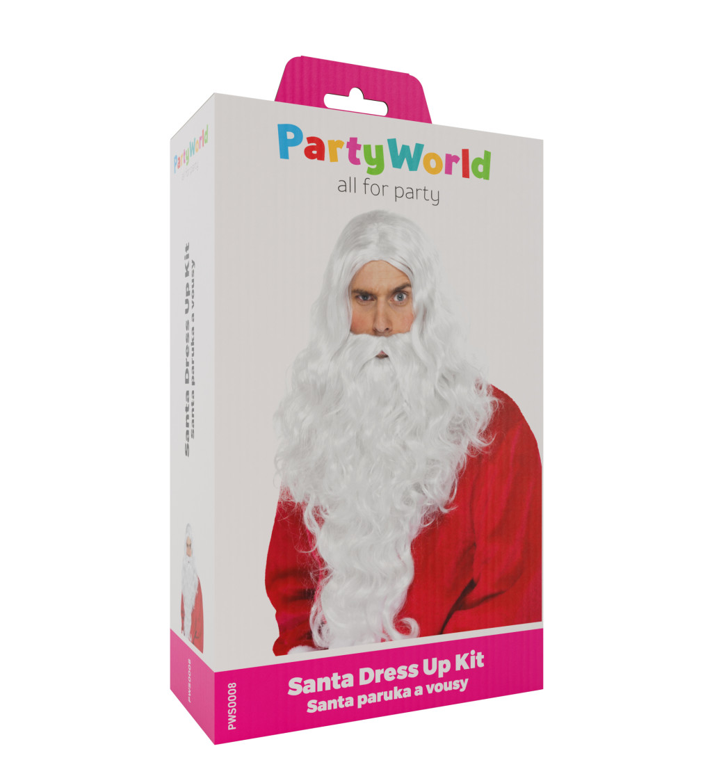 PartyWorld Mikulás paróka és szakáll