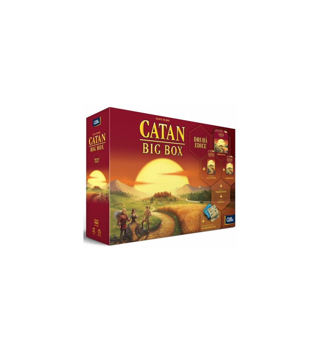 Társasjáték - Catan - Nagy doboz