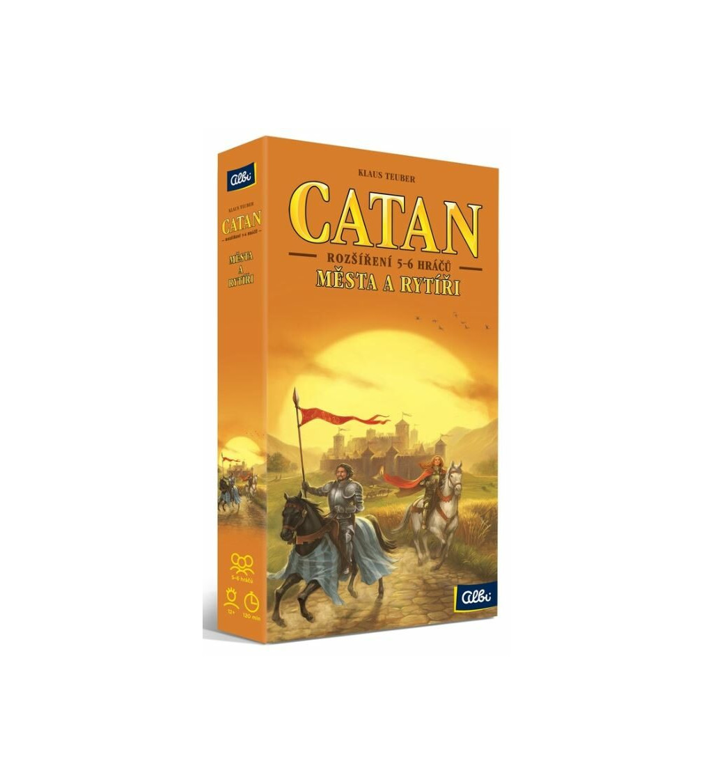 Társasjáték - Catan - Városok és lovagok